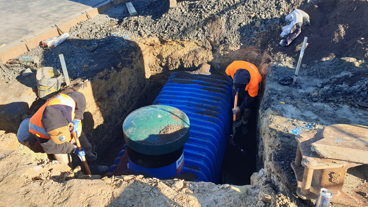 Underground Stormwater Tanks – Which is best, concrete or plastic?